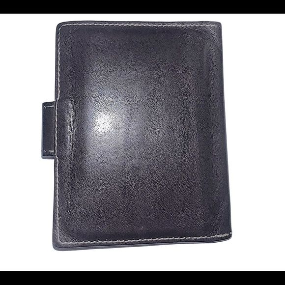 Vintage Mark Cross Brown Leather Snap Wallet - Picture 9 of 16
